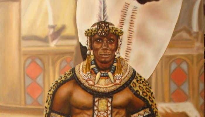 Líder Shaka de la mitología Zulú