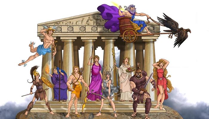 Nombres de la mitología griega