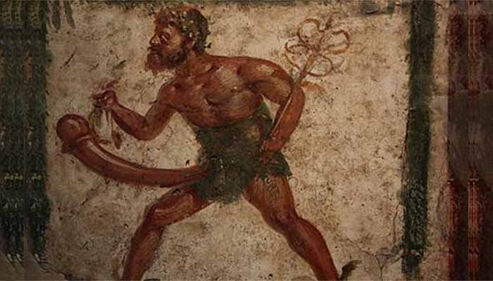 Priapus dios del vino y el éxtasis