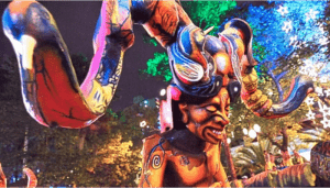 Mitología Colombiana. 7 Personajes, Festival De Mitos Y Leyendas Carrozas