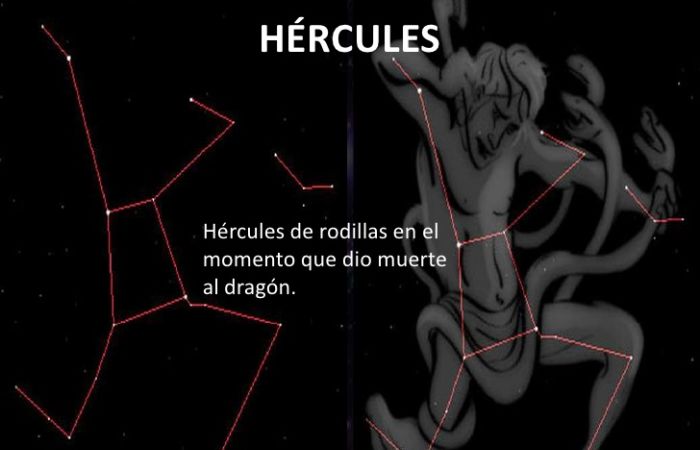 Mitos de la constelación de hércules