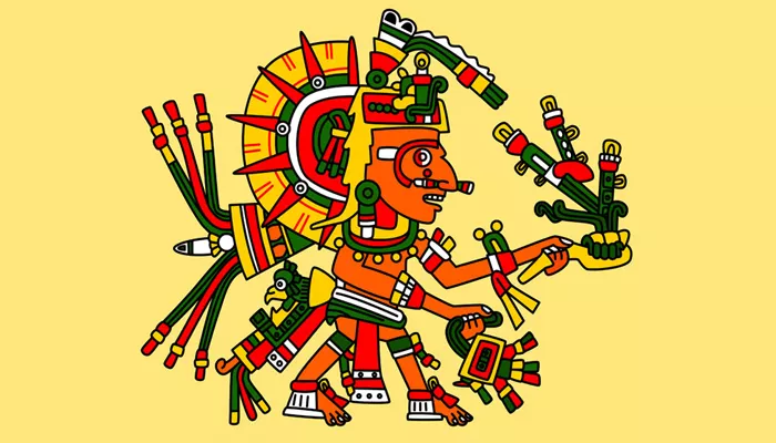 Tonatiuh El Dios Solar Azteca El Devorador De Corazones Mitologia