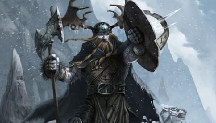 El dios de la guerra Tiw o Tyr