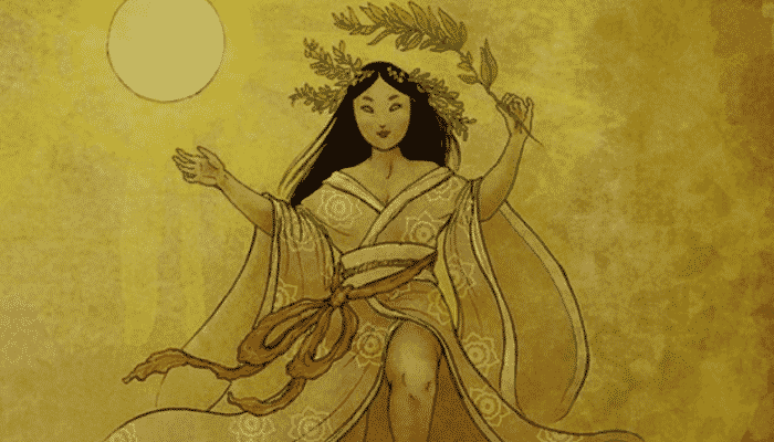 Tsukuyomi: el diosa de la luna Tsukuyomi: el dios de la luna.