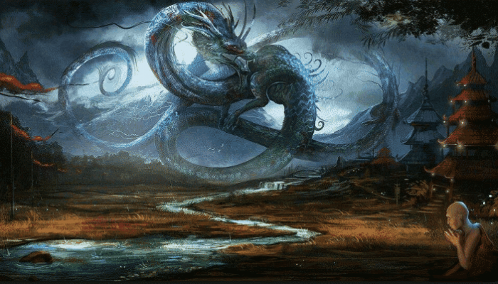 Ryūjin: el dios dragón japonés del mar y las tormentas