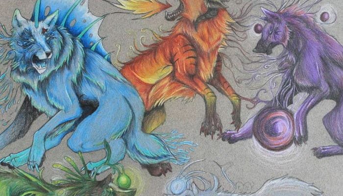 Significado: habilidades de rastreo, perfumar un sendero y compañerismo Mitología celta