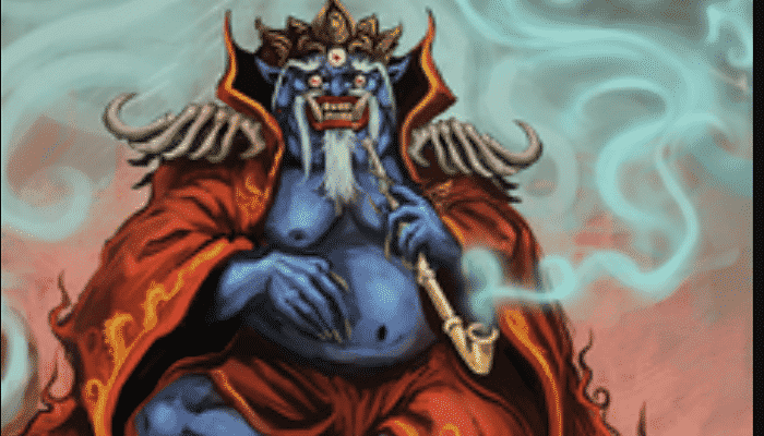 Yan Wang es el rey chino de la muerte que manda a todos los dioses del inframundo. El dios de la muerte y del inframundo.