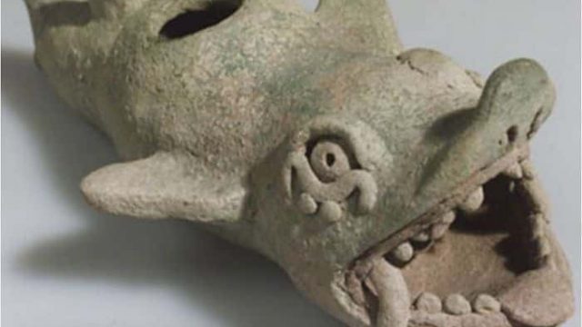 Ser acuático de la mitología Olmeca 9. Monstruo tiburón