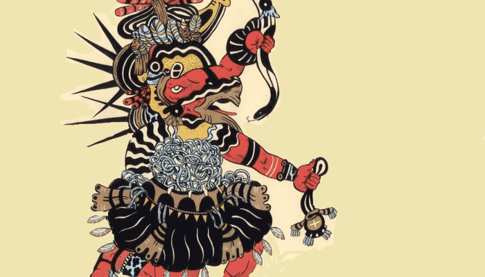 Quetzalcóatl, dios de la vida, de la luz y de la sabiduría, señor de los vientos y del día