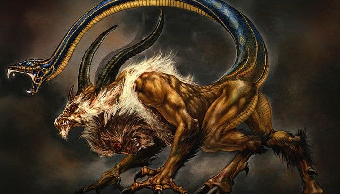 Criatura de la mitología griega Criatura de la mitología griega