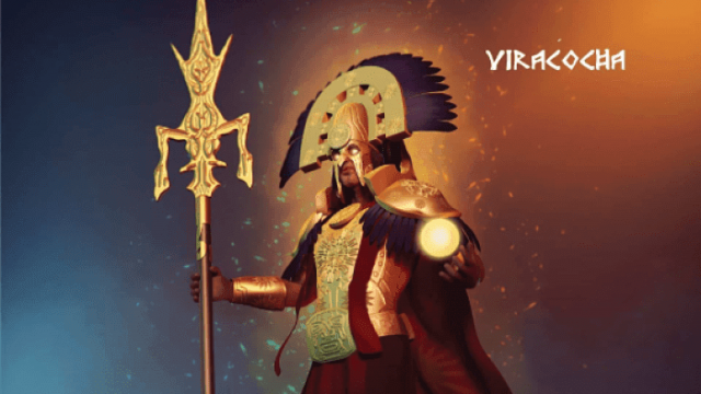 Viracocha Dios de la Creación Original. Mitología incaica. Virachoca dios de la creación.