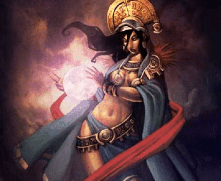 Mama Quille, Diosa de la Luna y las mujeres. Mitología Incaica, Mama Quille diosa de la luna.