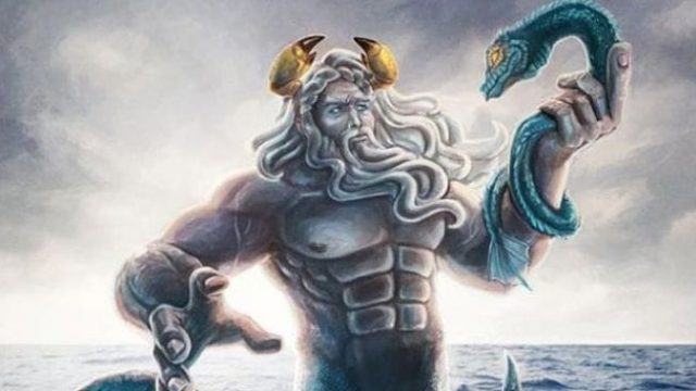 Titán antiguo, considerado como era el dios de todos las aguas. 9) Océano