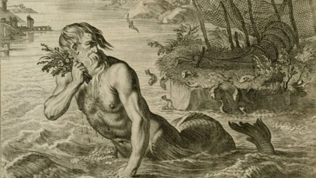 Pescador convertido en dios, ya que amaba tanto a los peces que le dolía atraparlos. 2) Glauco