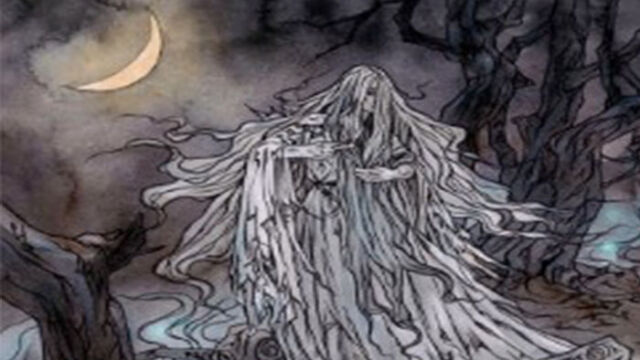 Mujer demonio de la antología escocesa 2) Caoineag,