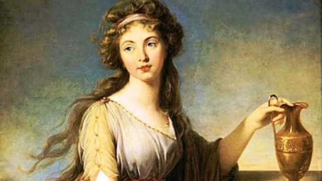 Diosa la fertilidad de la tierra y la riqueza. 7. Ops